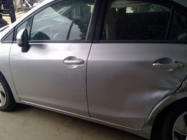 2014 HONDA CIVIC, SILVER, LX, 1.8L, AT,   A25183